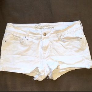 Delias White Jean Shorts - 11/12